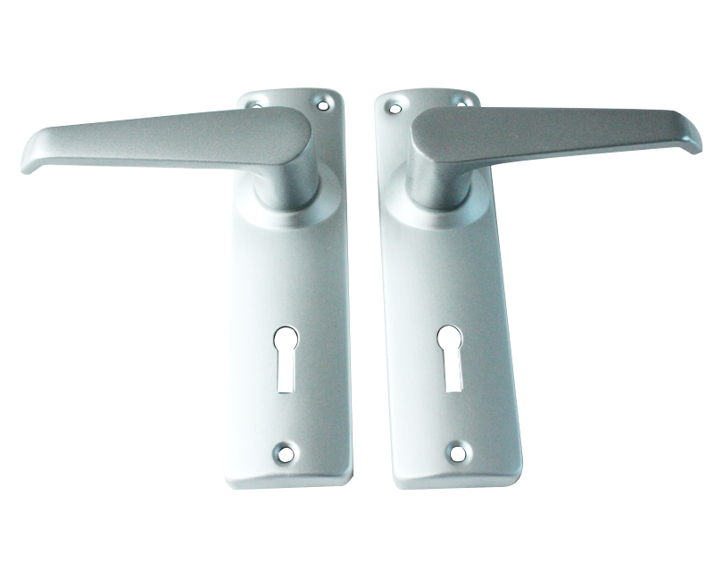 面板门锁执手